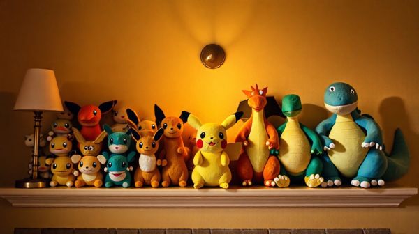 Découvrez les meilleures peluches pokémon à collectionner